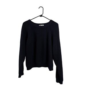 Vintage Colors by Brooks Sweater Women's Medium Knit Acrylic Long Sleeve